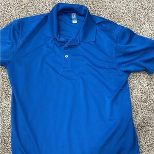 Men's Nike Blue Polo Shirt